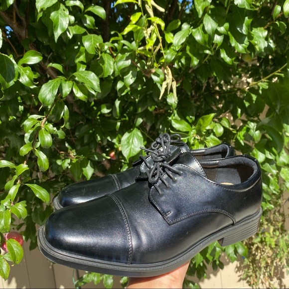 Mens black dress shoes - Picture 14 of 15